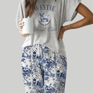 West Highland White Terrier Casual Pajama Set