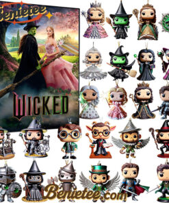 Wicked Advent Calendar 2025, Christmas Countdown Advent Calendar Gift Box with 24 Acrylic Ornaments