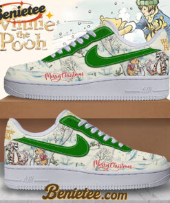 Winnie The Pooh x Christmas Air Low-Top Sneakers Shoes For Men And Women