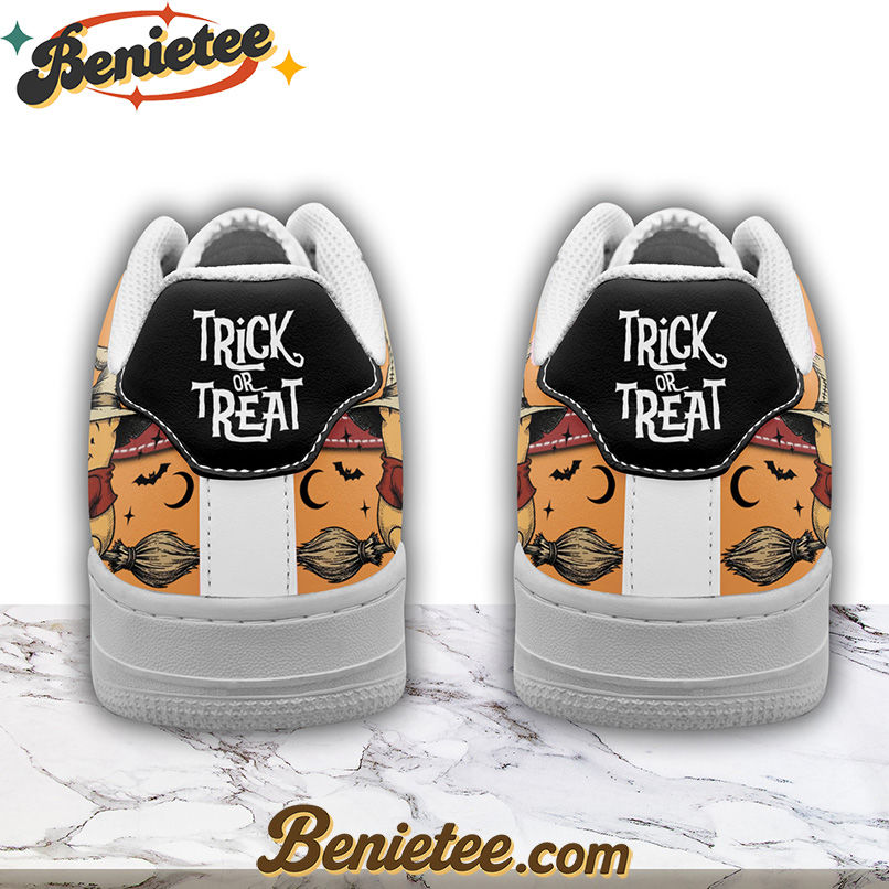 Winnie The Pooh x Halloween Air Low-Top Sneakers Shoes For Men And Women - Image 3
