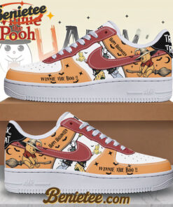Winnie The Pooh x Halloween Air Low-Top Sneakers Shoes For Men And Women