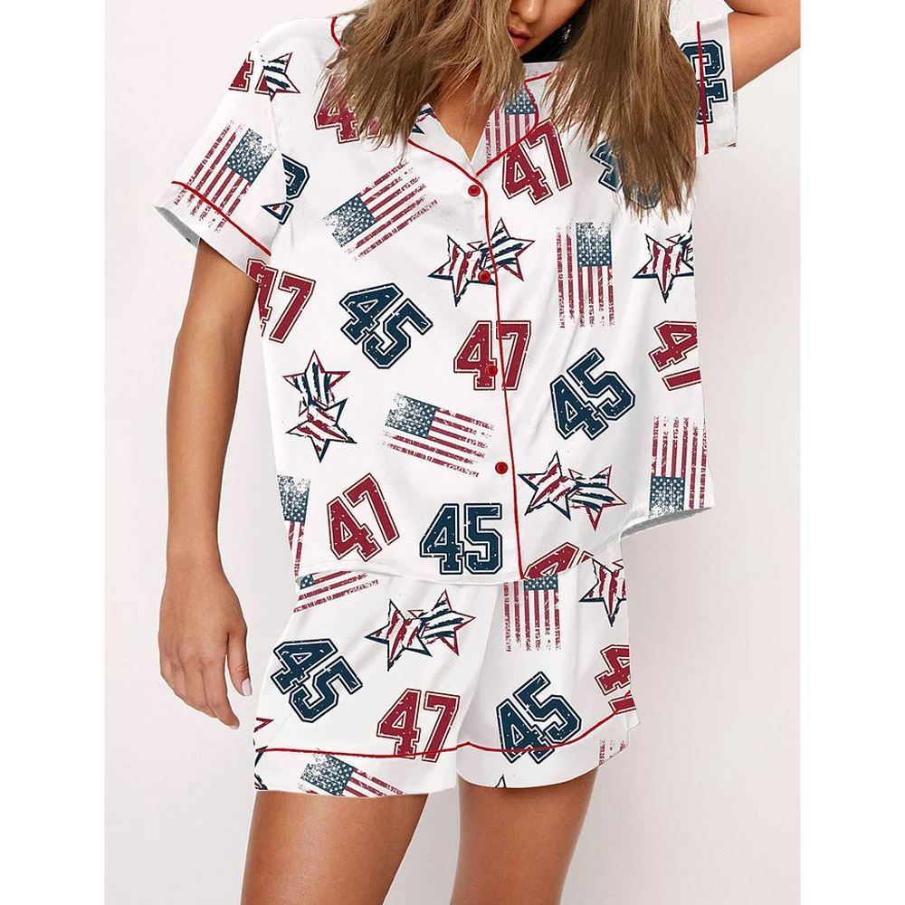 Women's America 45 47 Pajama Set - Image 2