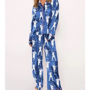 Women's Dodgers Baseball Celebrations Of Los Angeles Pajama Set