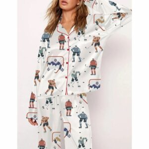 Women's Hockey Player Pajama Set