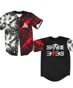 Atliens Baseball Jersey Merch EDM T-shirts Rave Summer Short Sleeve DJ Baseball Uniform Unisex Tops