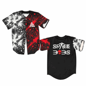 Atliens Baseball Jersey Merch EDM T-shirts Rave Summer Short Sleeve DJ Baseball Uniform Unisex Tops