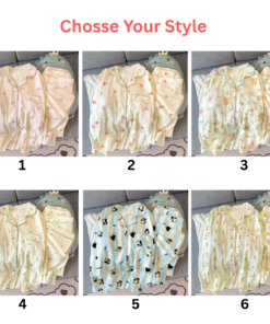 Alternative view of 2025 Spring Autumn Women's Pajamas Set Cute Long Sleeve Crepe Sleepwear Ladies Casual Cardigan Pijamas Student Homewear Clothing