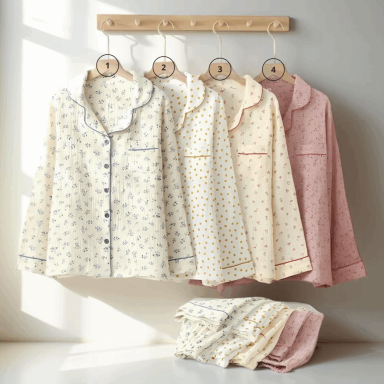 Floral Bridesmaid Pajamas | Muslin Cotton Bridesmaid Proposal | Lounge Wear Women's Pajama Set Bachelorette Pajamas | Cotton Matching PJs