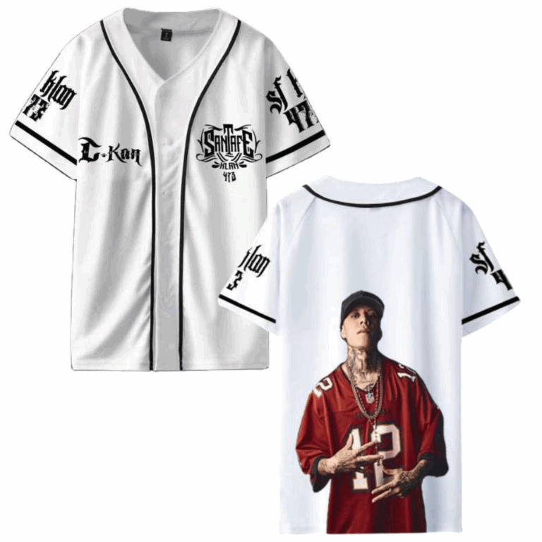 Factory Price Fashion New Hot Style Santa Fe Klan Baseball Jersey, Music Tour 2025 Jersey