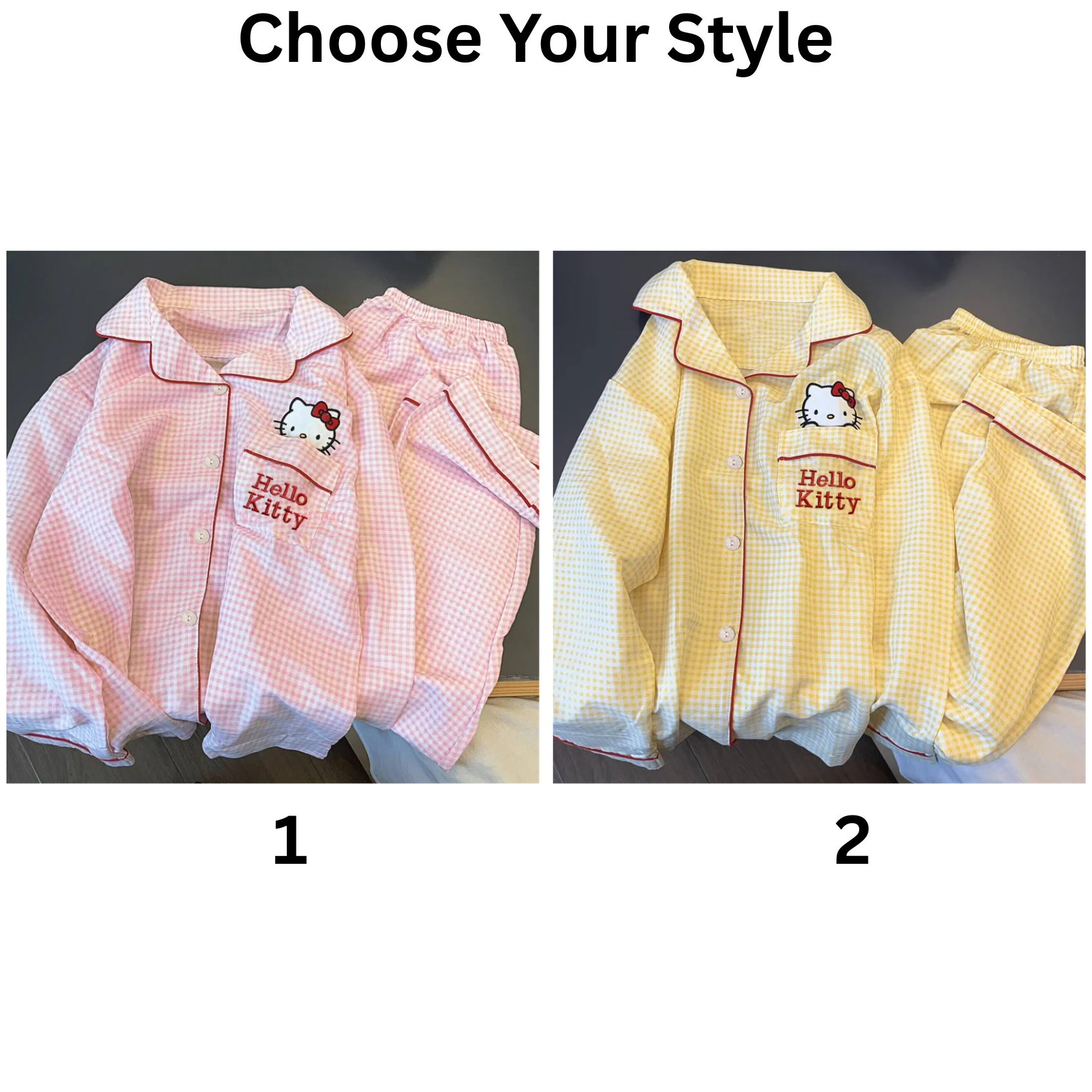 New Anime Sanrio Short Pajamas Hello Kitty Kuromi Kawaii Cartoon Loose Sleepwear Pajamas Sets Short Clothes Girl Birthday Gifts - Image 2