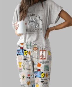 You've Got Mail Casual Pajama Set For Women