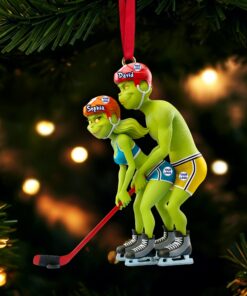 A Playful Twist Acrylic Ornament - Personalized Gift For Sporty Couple 04OHLU291025
