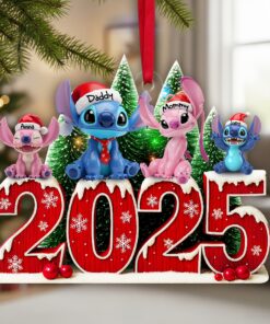 Adorable Alien Family Ornament - Personalized Christmas Gifts For Family 01OHLU040925