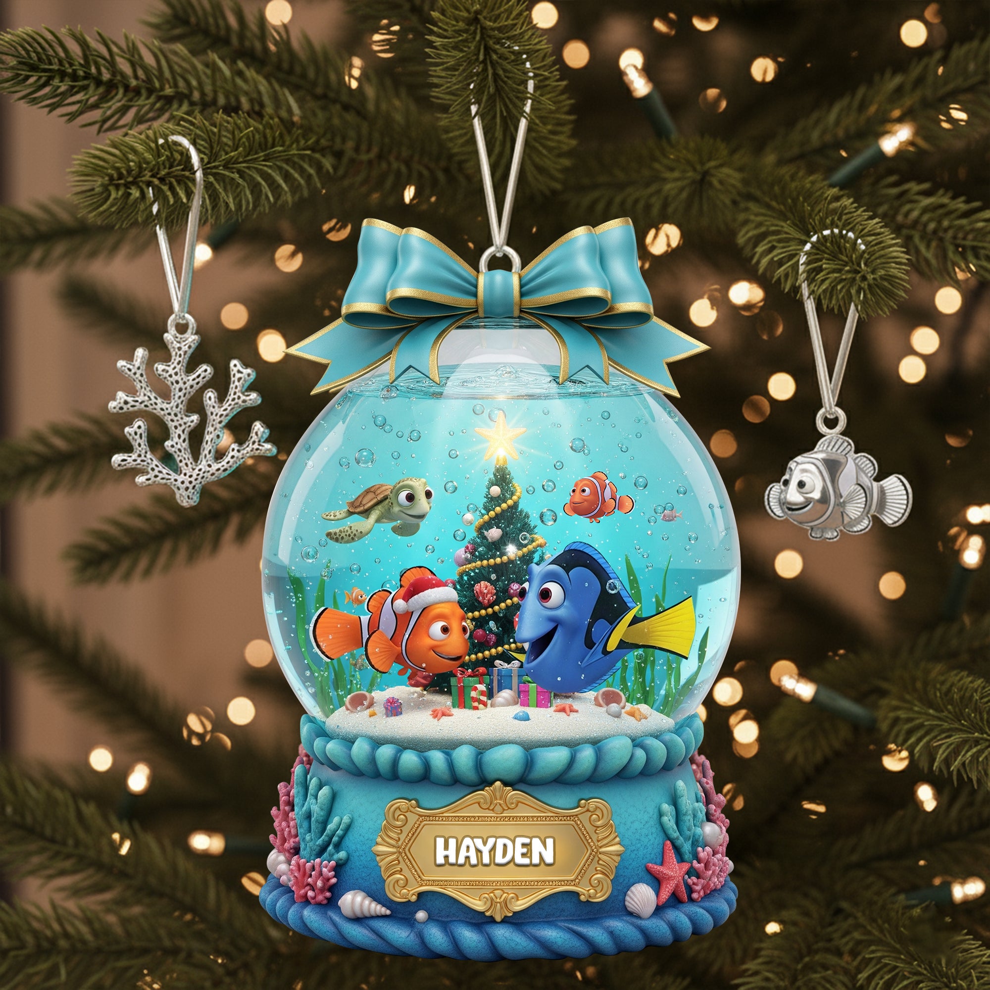 Adorable Christmas Ornament Personalized Christmas Gifts 01pglu161025