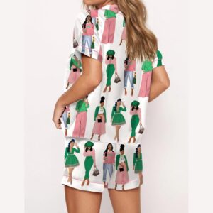 Alternative view of AKA Sisterhood Pajama Set