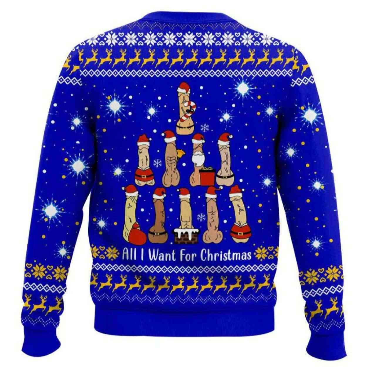 Alternative view of All I Want For Christmas Is Duck Ugly Christmas Sweater
