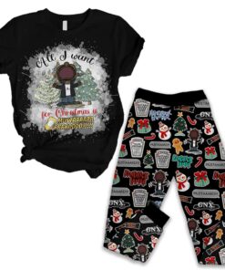 All I Want For Christmas Is Mustard PJS