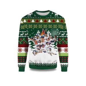 All Star Team Houston Astros Ugly Christmas Sweater 2025