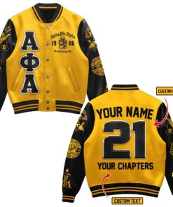 Alpha Phi Alpha 1906 Baseball Jacket