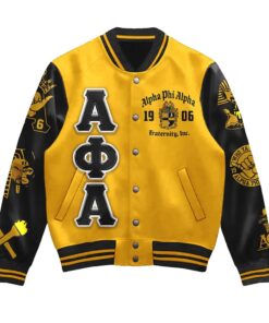 Alternative view of Alpha Phi Alpha 1906 Baseball Jacket
