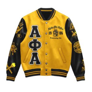 Alternative view of Alpha Phi Alpha 1906 Baseball Jacket