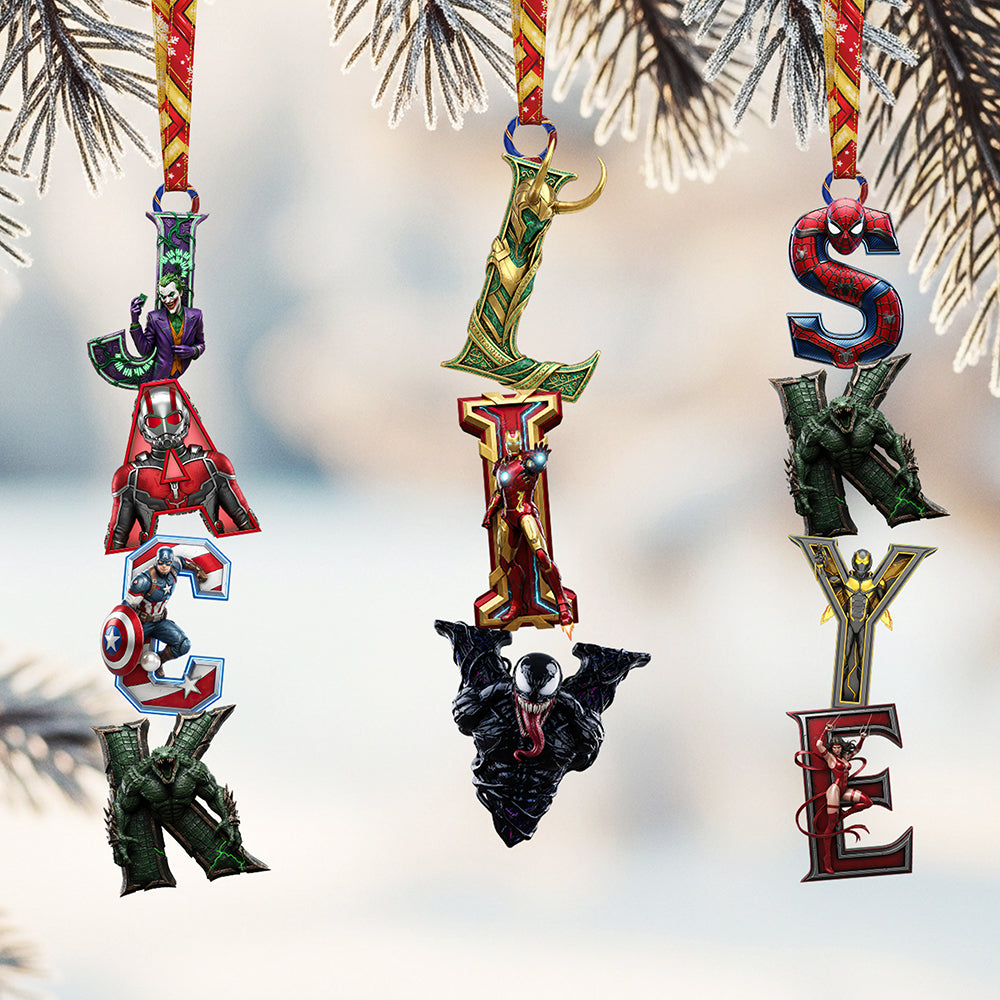 Alternative view of Alphabet Name Acrylic Ornament, Personalized Gifts For Christmas 02huta281025