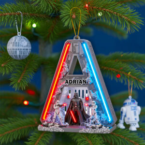 Alternative view of Alphabet Troop Christmas Ornament Personalized Gifts For Fans 05HYDT090925