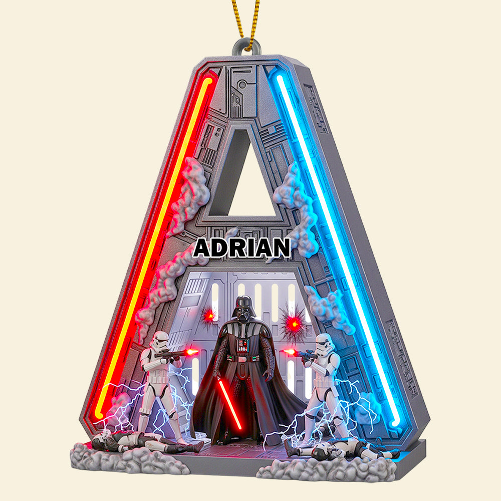Alphabet Troop Christmas Ornament Personalized Gifts For Fans 05HYDT090925 - Image 3