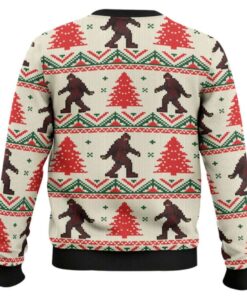 Alternative view of Amazing Bigfoot Ugly Christmas Sweater