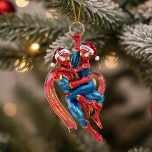 Alternative view of Amazing Couple Hanging Together Ornament, Personalized Gifts For Couple 06qhdt240925