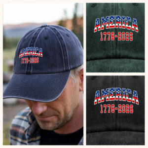 Alternative view of America 1776 - 2026 Baseball Cap TH10 896303