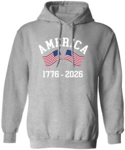 Alternative view of America 1776 - 2026 US Flag Dark Shirt