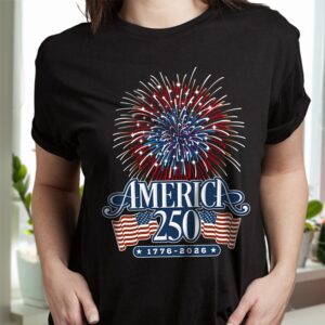 Alternative view of America 250 Firework Front Shirt TH10 894637