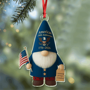America 250 Gnome Ornament TH10 894929