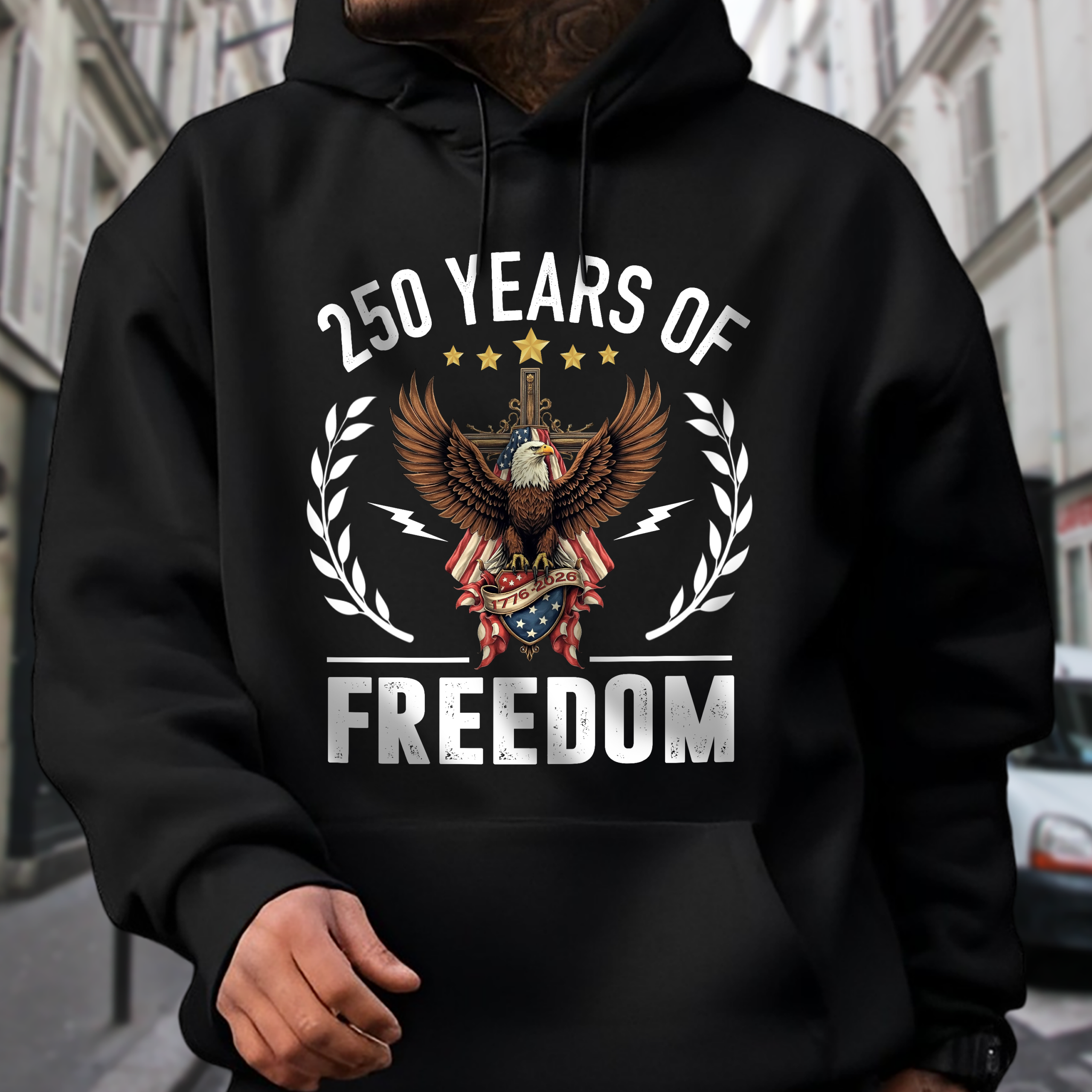 America 250 of Freedom With Eagle Dark Shirt For Family Gift LM32 895139 - Image 6