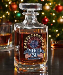 America 250 Semiquincentennial Fireworks Celebration Decanter