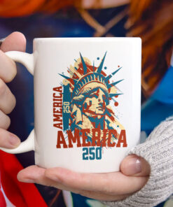 America 250 USA Freedom Liberty America 250 Anniversary White Mug