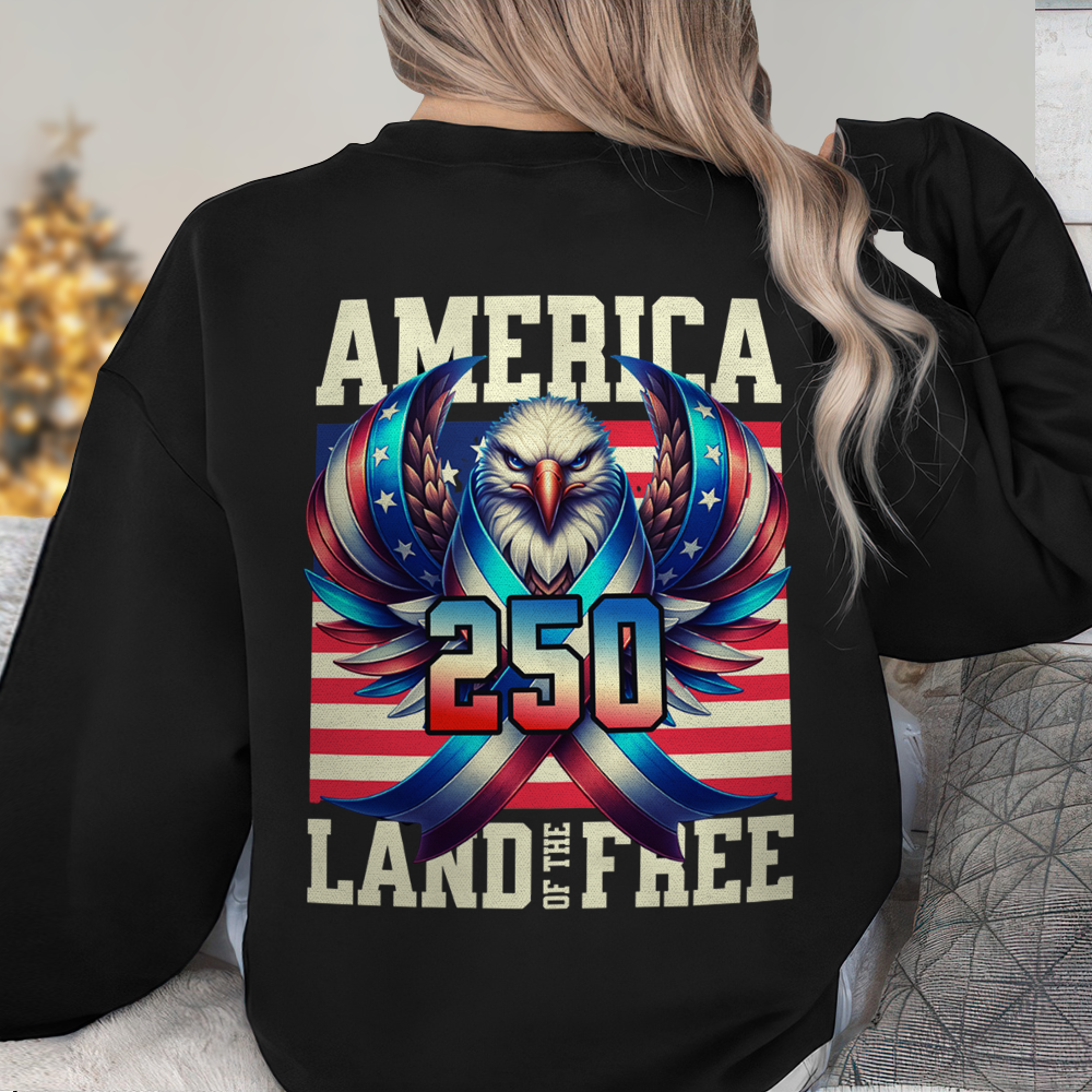 America 250 USA Freedom Liberty Back Side Dark Shirt HA75 897286 - Image 5