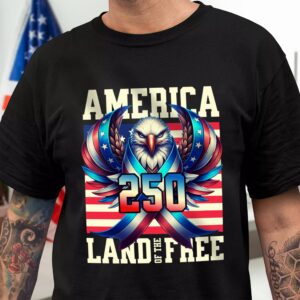 America 250 USA Freedom Liberty Dark Shirt HA75 897284