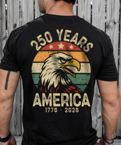 Alternative view of America 250 Years Back Shirt