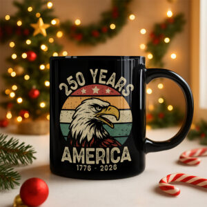 Alternative view of America 250 Years Black Mug TH10 894617