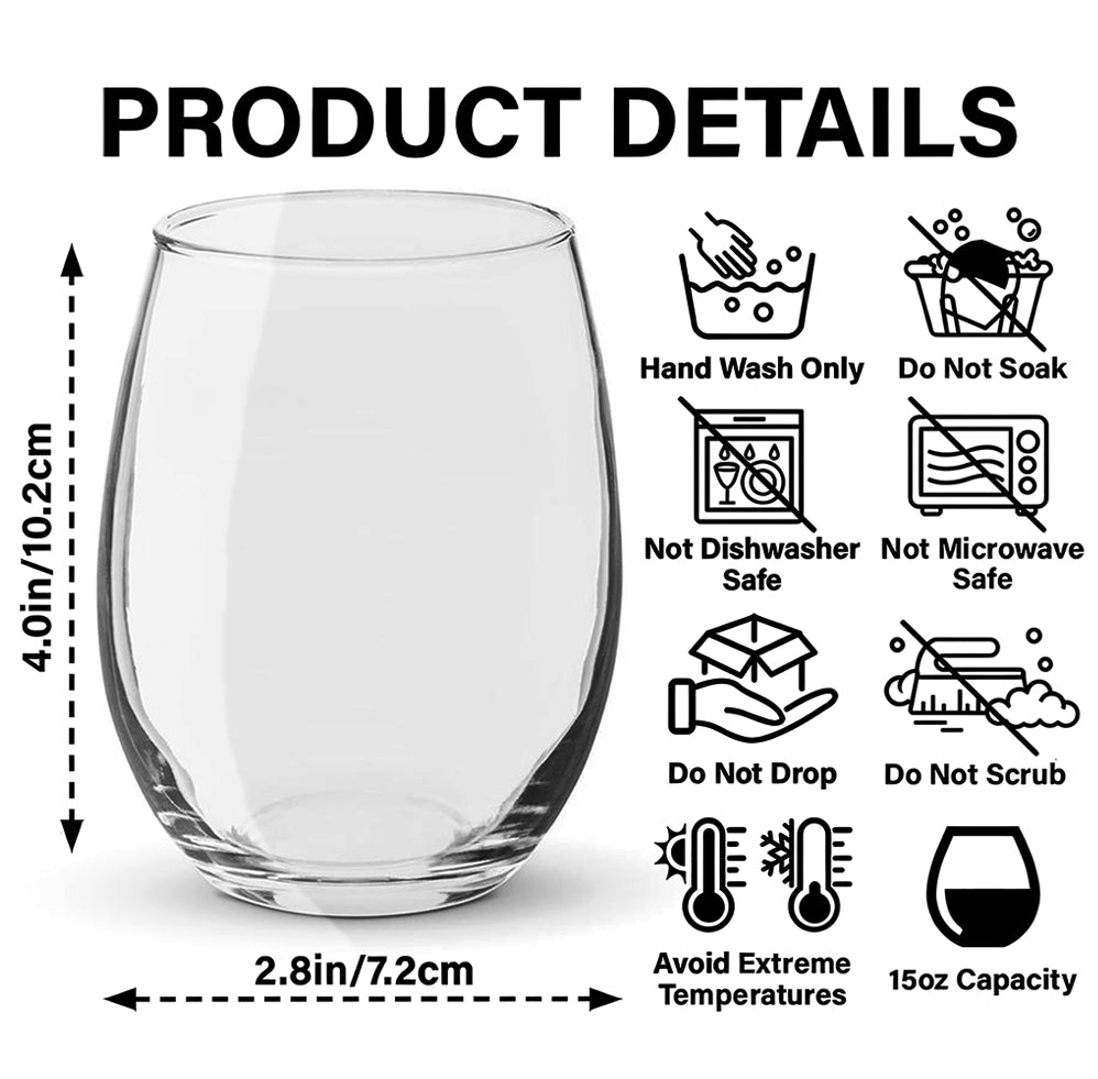 America 250 Years of Freedom Patriotic Eagle Flag Wine Glass HA75 897344 - Image 7