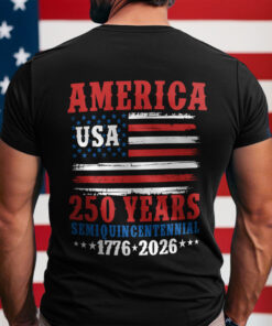 America 250 Years Semiquincentennial Back Shirt