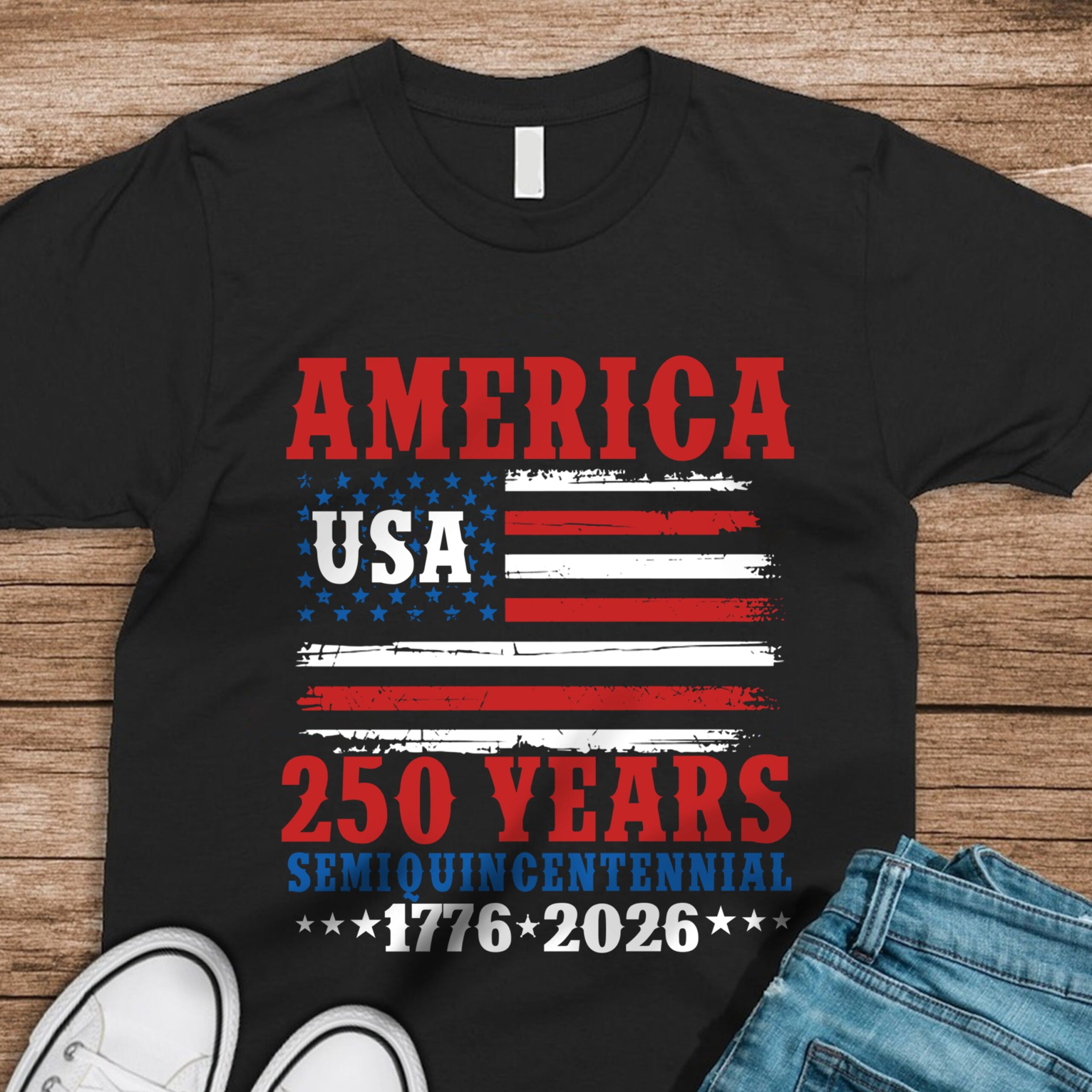 America 250 Years Semiquincentennial Shirt TH10 894665 - Image 6