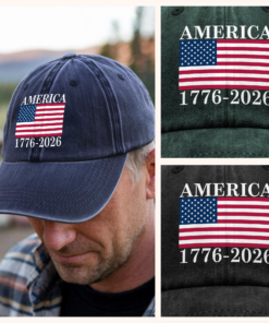 Alternative view of America 250 Years Washed Denim Baseball Cap