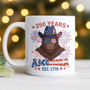 Alternative view of America 250 Years White Mug TH10 894625