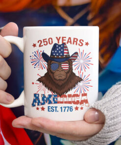 America 250 Years White Mug