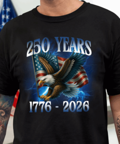 America 250 Years With Eagle Shirt