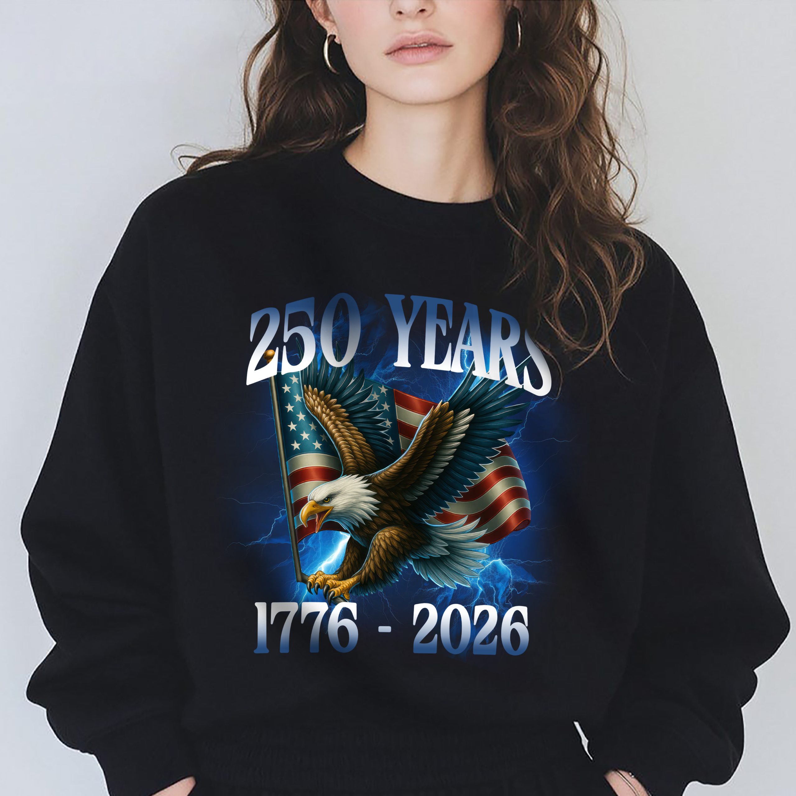 America 250 Years With Eagle Shirt TH10 894939 - Image 7