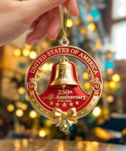 Alternative view of America 250th Anniversary 1776 - 2026 Acrylic Ornament